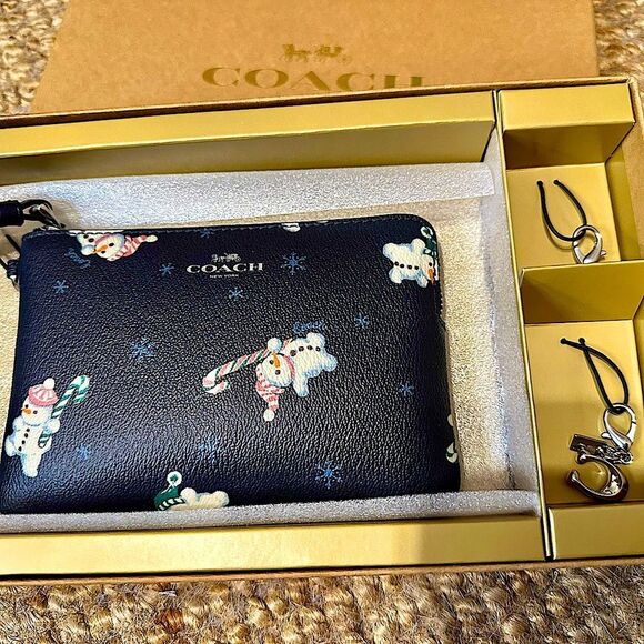 Coach Wristlet with Charms - Picture 2 of 6